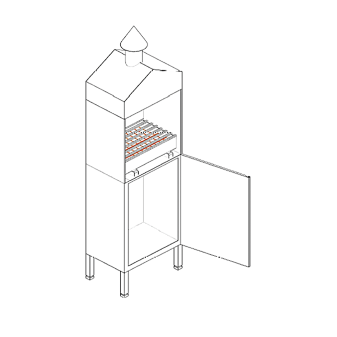 SHISH CHARCOAL UNIT